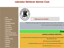 Tablet Screenshot of labclub.org.za